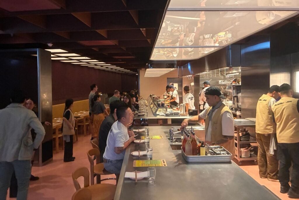 Always Joy restaurant review interior shot