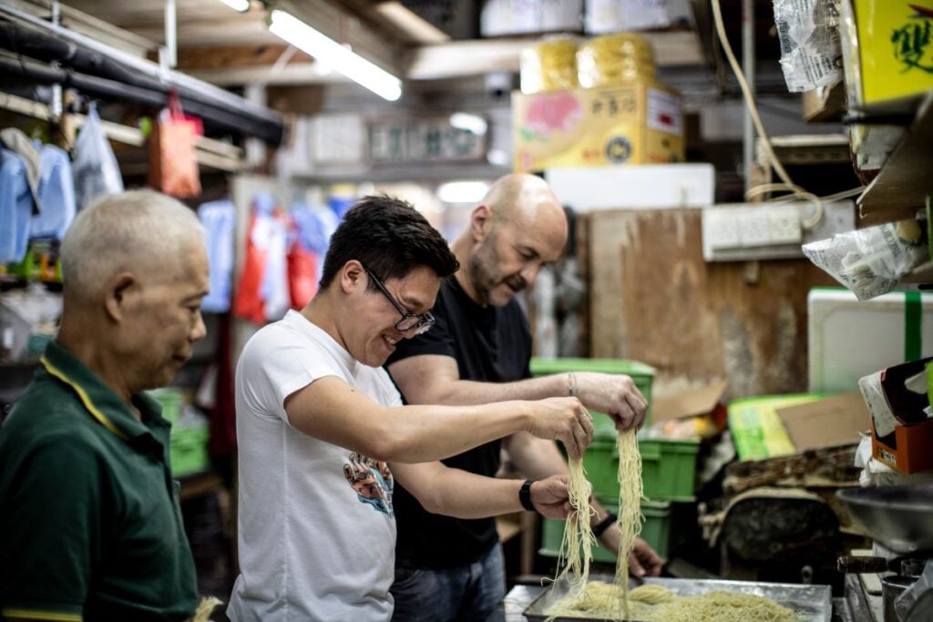 Jeremy Pang Hong Kong Kitchen TV series Simon Rimmer