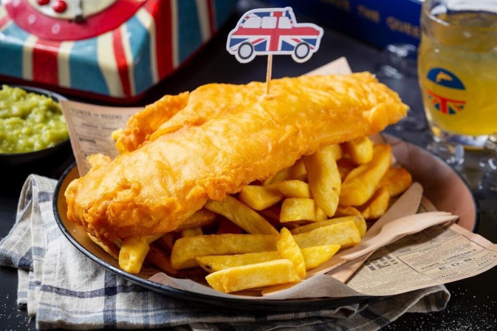 fish and chips The Chippy HK