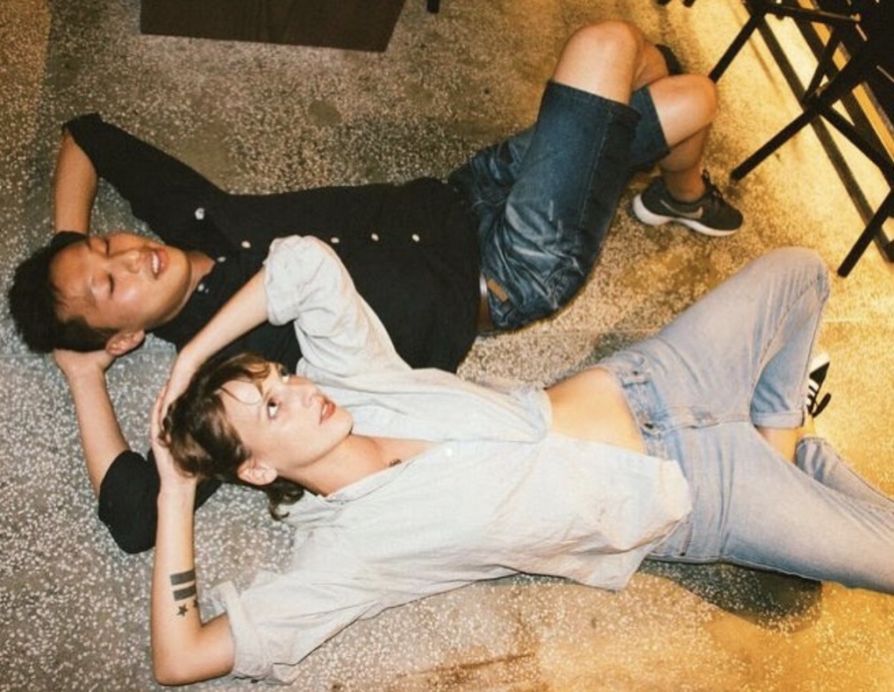 Camille Glass and George Kwok