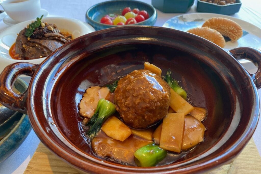 lion’s head meatball The Merchants review