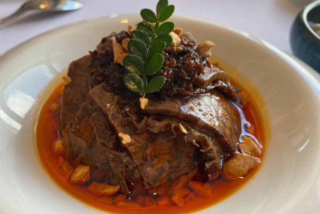 spicy beef shank The Merchants review