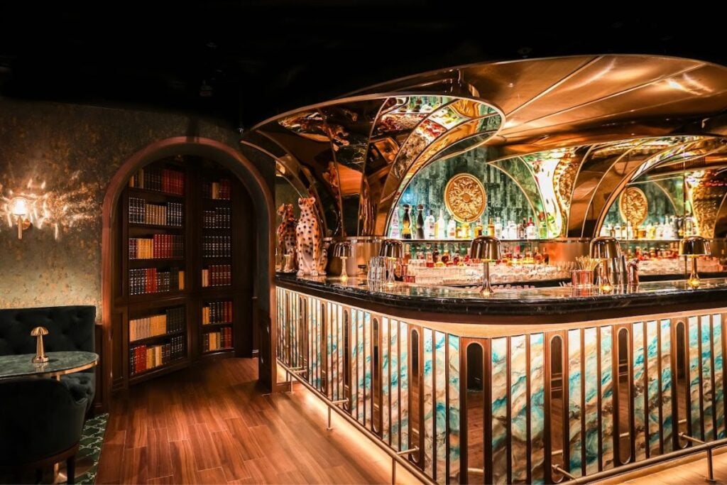 The best bars in Wan Chai, from gastropubs to cocktail bars 11 the best bars in wan chai interior shot of The Stage bar Sophie Loren House
