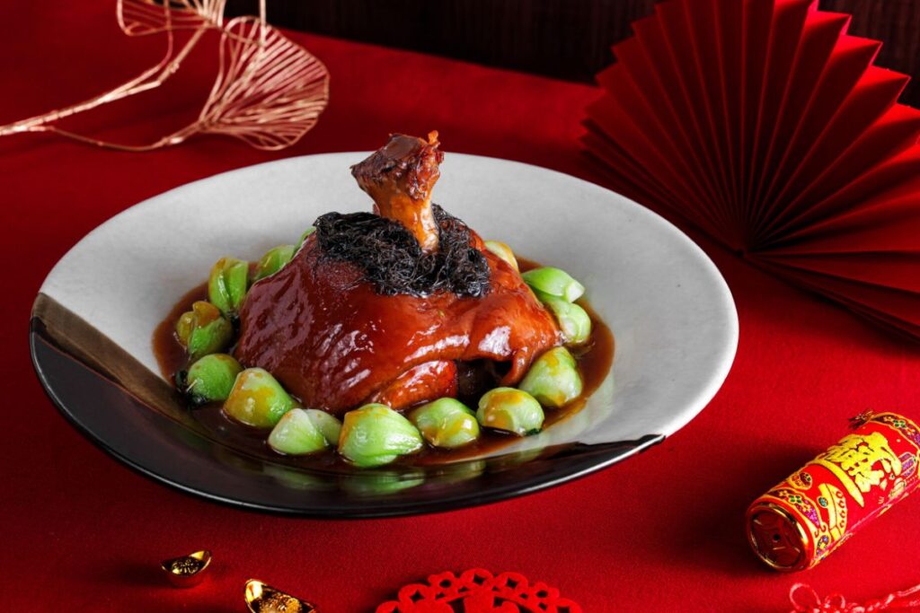 Chinese New Year menus Hong Kong 2024