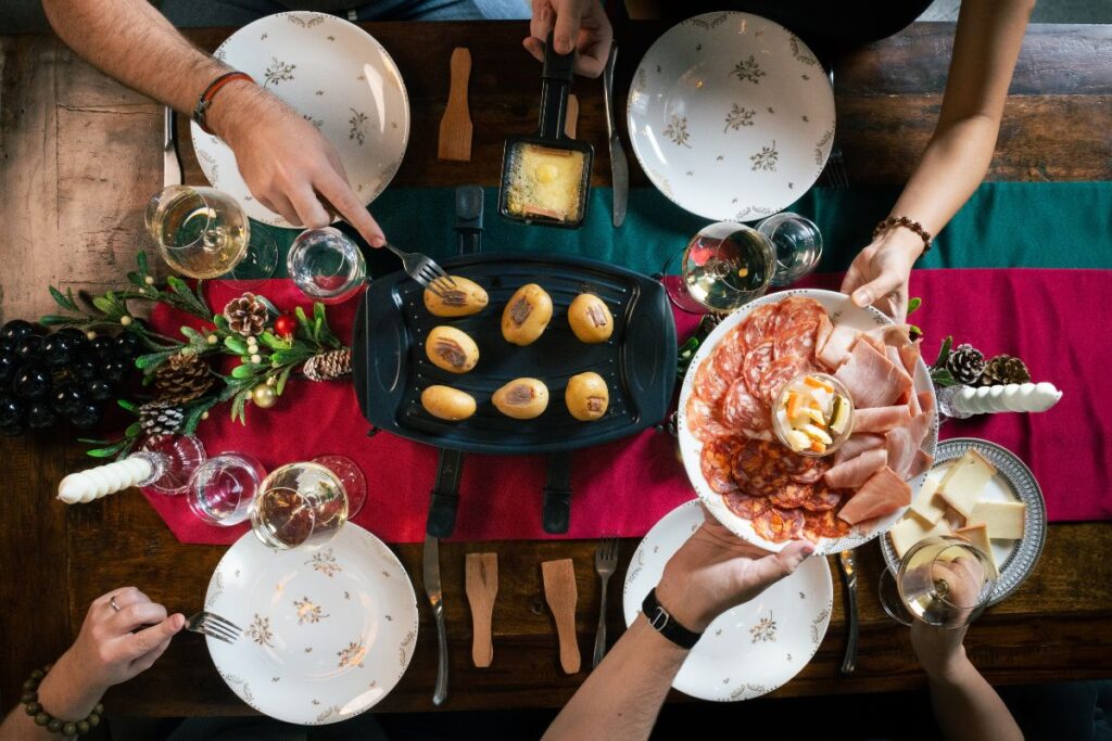 ThinkWine raclette menu