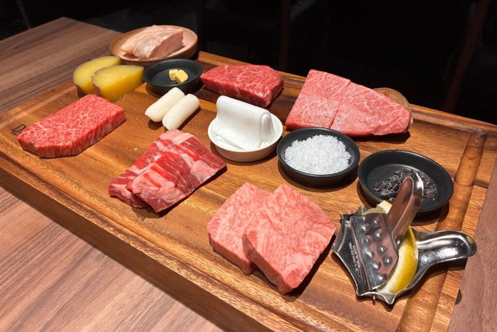Yakiniku Sho review: Japan meets Korea at Central’s newest teppanyaki hotspot 3 Yakiniku Sho review wagyu platter